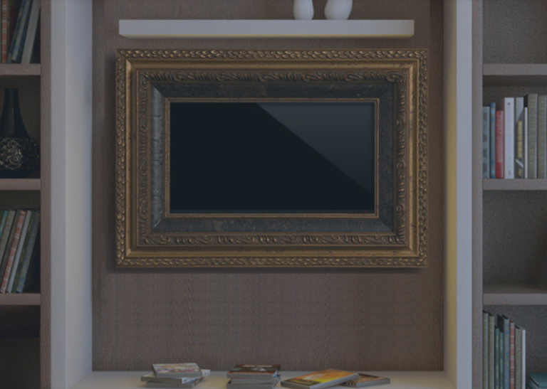 Framing-flat-screen-TV-growing-trend-fastframe