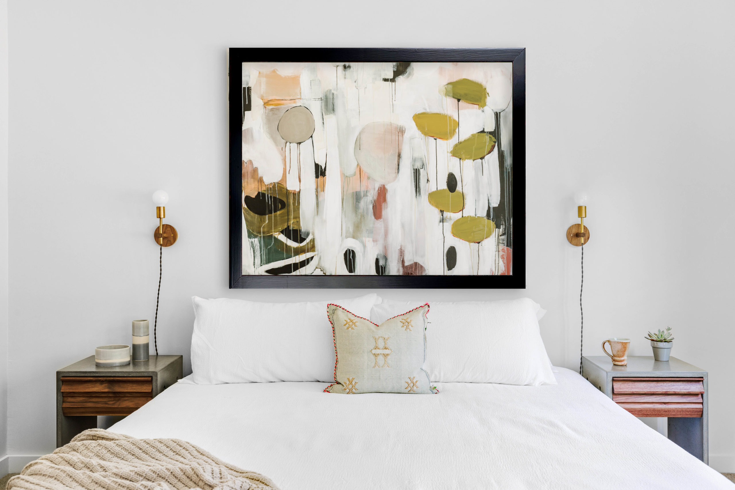 Canvas Above Bed FastFrame