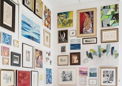 How To Create A Gallery Wall Using Old Picture Frames - Thirty Eighth Street