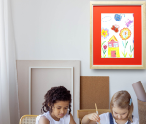 Read more about the article 6 Tips For Framing Kids’ Art