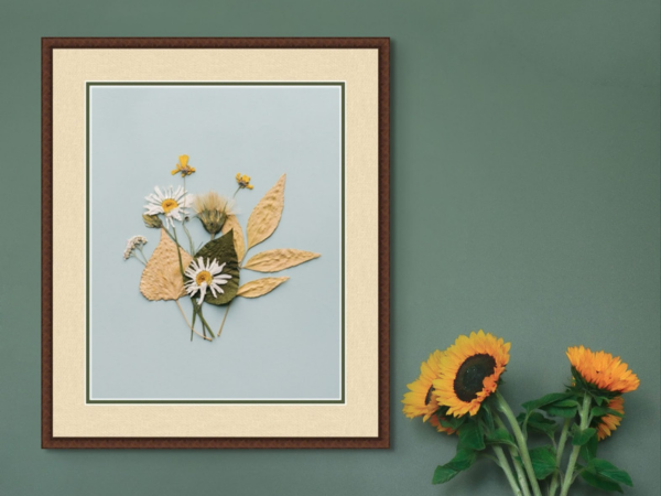 Pressed Flower Art Pictures - So Easy With Beautiful Results