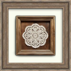 17 needlework antique doily