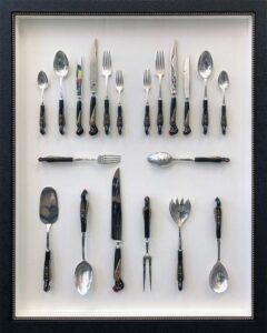 31 shadowbox silver set